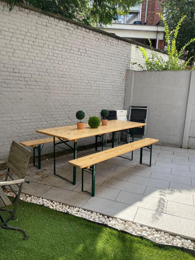 Modern Apartment With Garden In Antwerp, 15Min From City Center Екстериор снимка